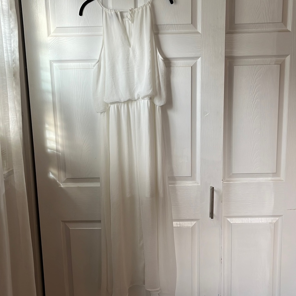 Long White dress
